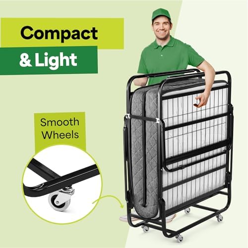 EconoHome Folding Bed with Mattress - Image 4