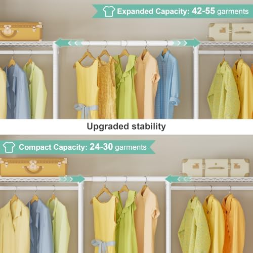 SEMHOR E06 Expandable Heavy Duty Clothes Rack - Image 3