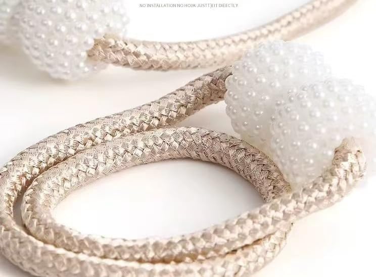 10 Pack Magnetic Curtain Tiebacks, Curtain Tiebacks Buckles Holdbacks Holders - Image 2