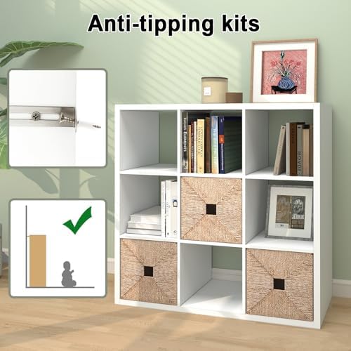 9 Cube Storage Organizer Shelf, 11 inch - Image 5