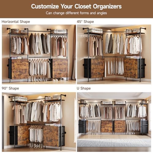 T2 Wall Mounted Closet System - Image 5