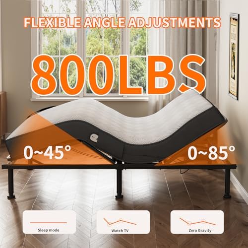 79"x54" Full Size Adjustable Bed - Image 4