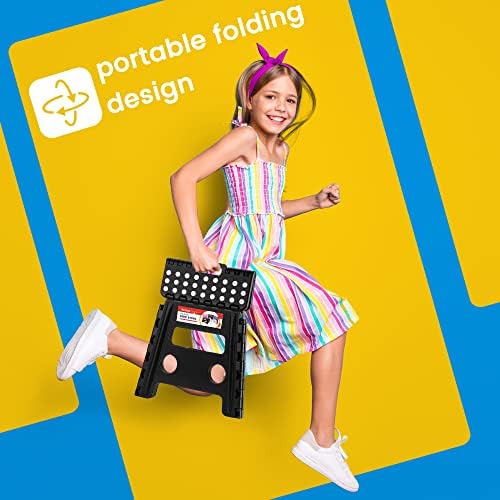 13 Inch Folding Step Stool, Non-Slip Surface - Image 3