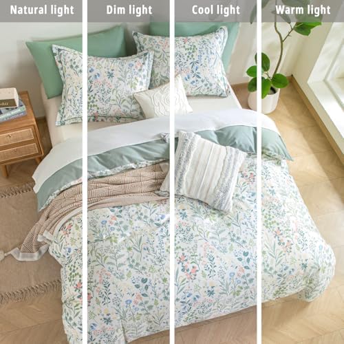 Floral Cotton Comforter King Size - Image 6