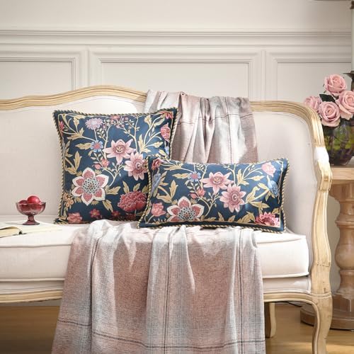 patdrea Designer Velvet Vintage Throw Pillow Cover - Image 5