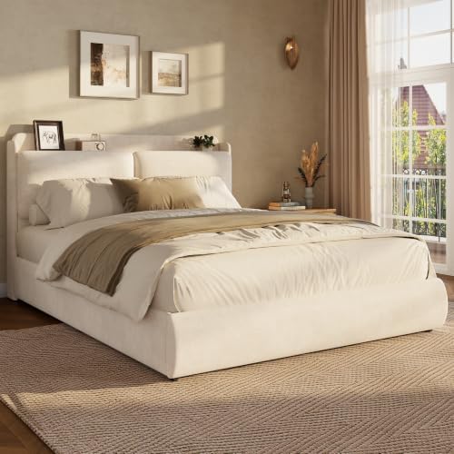 Garvee Queen Upholstered Bed Frame by Garvee