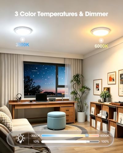 1 Pack Rechargeable Ceiling Light - Image 6