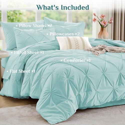 JOLLYVOGUE King Size Comforter Set 7 Pieces - Image 7