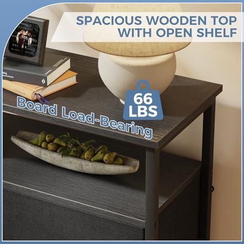 DUMOS Tall 8 Drawer Dresser for Bedroom, Storage Chest of Drawers Cabinet - Image 5
