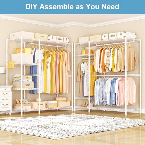 F7 Clothes Rack Heavy Duty, Clothing Racks - Image 3