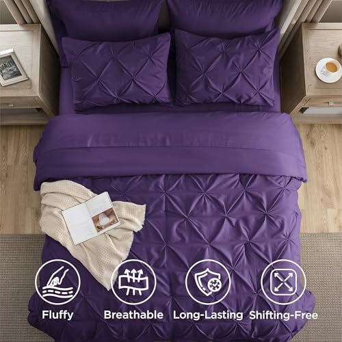 Bedsure 7-Piece Full Size Comforter Sets & Sheets - Image 3