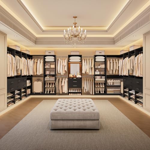 W4 Closet System with Stepless Dimmable LED Light & Glass Mirror - Image 2