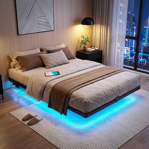 Liians Full Floating Bed Frame by LIIANS