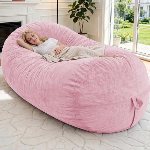 6FT Bean Bag Chair 6'Giant Bean Bag Chairs by HABUTWAYMakeYourLifeComfortable