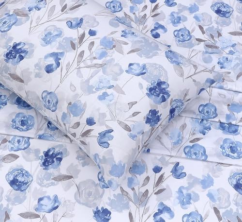 RUVANTI 100% Cotton California King Sheets, Percale Sheet Set - Image 3