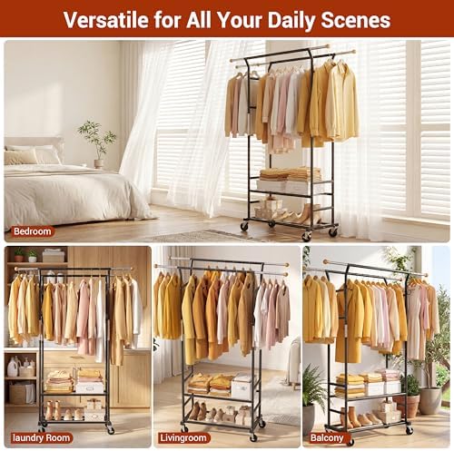 Clothes Rack with 3-Level Height Adjustment - Image 5