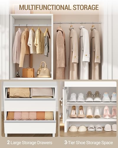 Hzuaneri Closet System Closet Organizers and Storage - Image 6