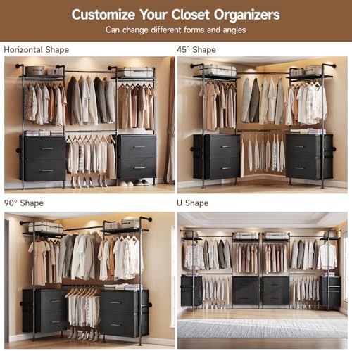 T2 Wall Mounted Closet System - Image 4