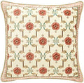 patdrea Designer Vintage Velvet Throw Pillow Cover by Welcometopatdrea