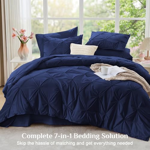 JOLLYVOGUE Queen Comforter Set 7 Pieces - Image 6