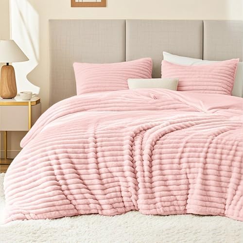 EXQ Home Fluffy Comforter Set Full Size, 3 Pieces Bed Set by EXQHomeTexitleCoLtd
