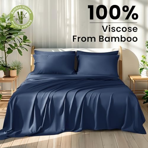 Shilucheng 100% Viscose Derived from Bamboo_Sheets, Extra Deep Pocket - Image 2