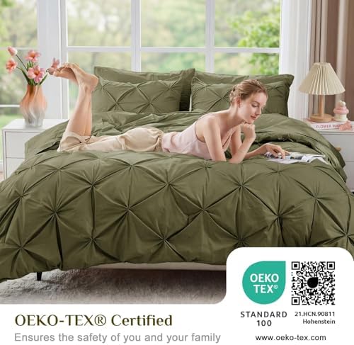 JOLLYVOGUE Twin Comforter Set 5 Pieces - Image 3