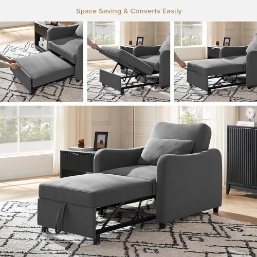 Mopio Sophie Sleeper Chair, Sofa Bed, Accent Chair - Image 6