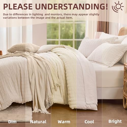 Full Size Comforter Sets with Sheets, 7-Piece Bedding Set - Image 6