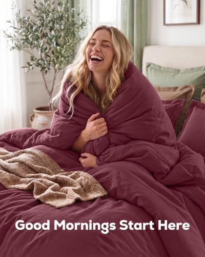 Duvet Cover Queen, 3 Piece Set, Extra Soft - Image 2