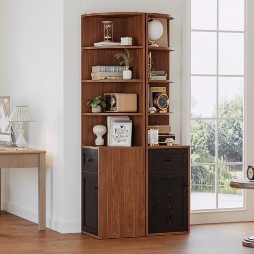 IRONCK Corner Bookshelf and Bookcase - Image 6