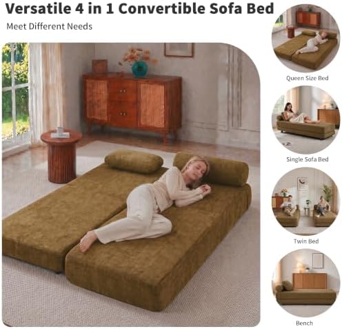 80-Inch Upholstered Daybed, Chaise Lounge Chair Indoor - Image 3
