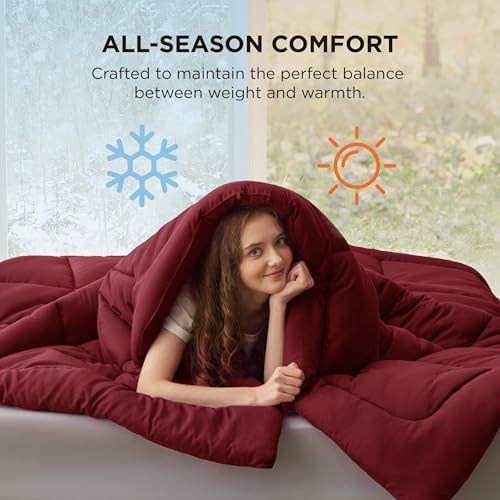 Bedsure Comforter Duvet Insert, Quilted Bedding Blanket - Image 3