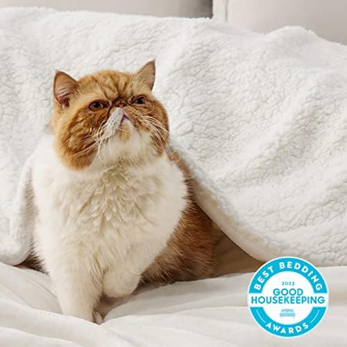 Bedsure GentleSoft Sherpa Fleece Twin Size Blanket - Image 2