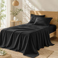 4 Piece Twin Sheets Set, Rayon Derived from Bamboo by akkialla