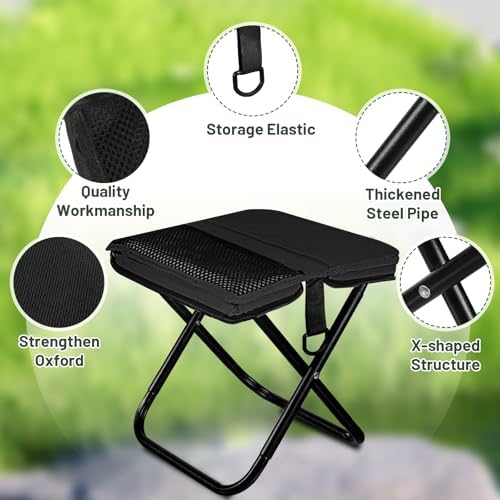 Ultra-Thin Portable Folding Stool - Image 5