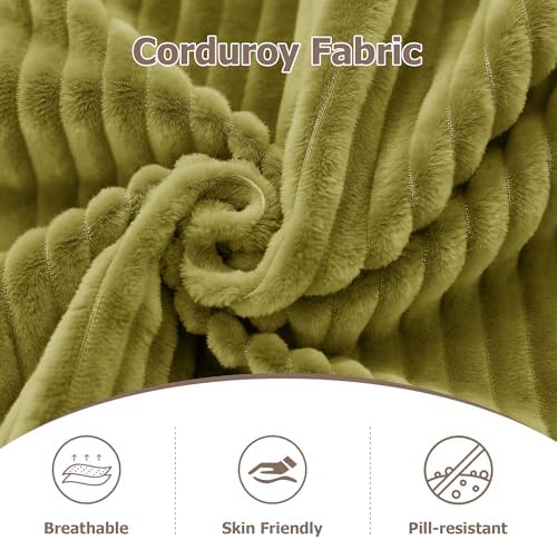 54" Boneless Convertible Sofa Bed, Corduroy Fold Out Sofa - Image 3