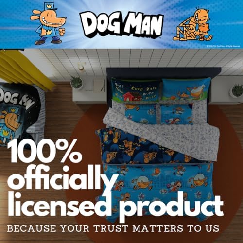 Franco Dog Man Supa Book Kids Bedding Super Soft & Cozy Reversible Microfiber - Image 6