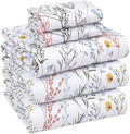 RUVANTI 100% Cotton Split King Sheets, Percale Sheet Set by Ruvanti