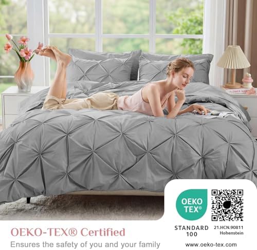 JOLLYVOGUE Twin XL Comforter Set 5 Pieces - Image 3