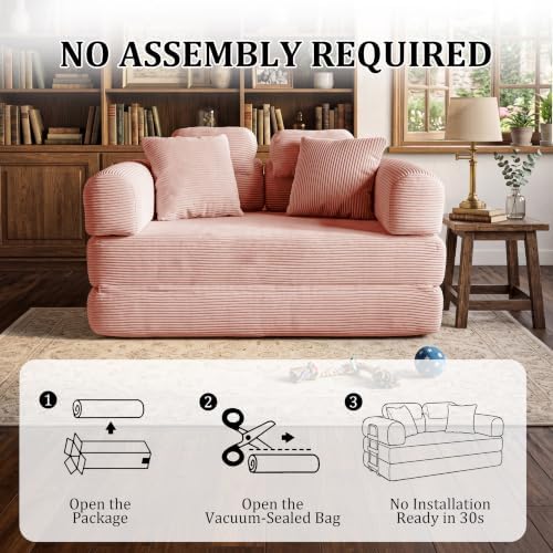 Convertible Sofa Bed, Boneless Couch - Image 5