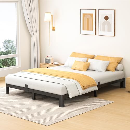 10 Inch Queen Size Metal Platform Bed Frame - Image 2
