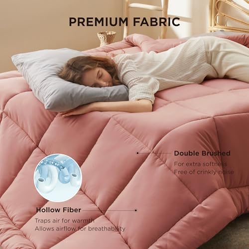 Bedsure Comforter Duvet Insert, Quilted Bedding Blanket - Image 3