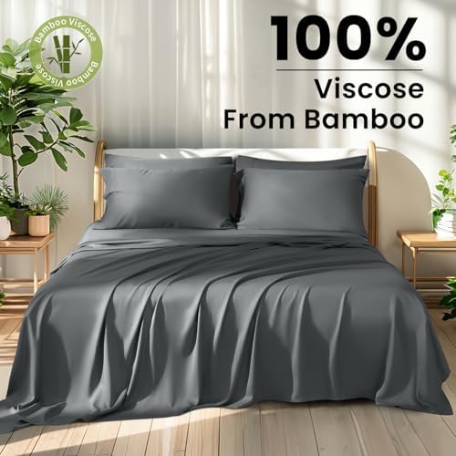 Shilucheng 100% Viscose Derived from Bamboo_Sheets, Extra Deep Pocket - Image 2