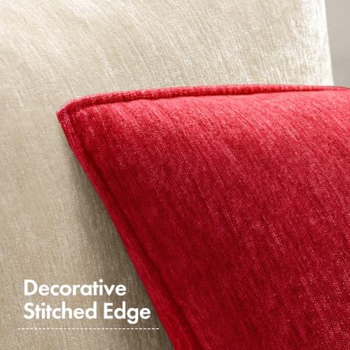 MIULEE Chenille Couch Pillow Covers Christmas - Image 2