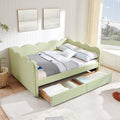 KEIKI Full Size Upholstery Gingham Daybed by KEIKI