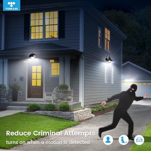 Motion Sensor Light Bulbs 13W, 3 Pack A19 E26 Motion Activated Dusk to Dawn LED - Image 6