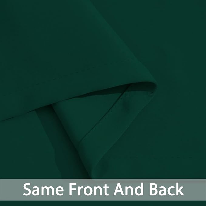 Yakamok Dark Green Blackout Curtains - Image 7