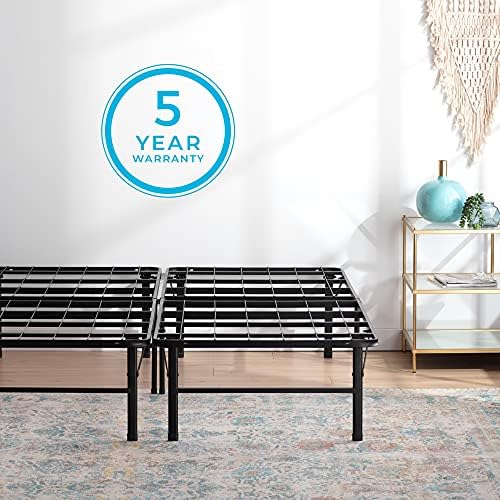 Linenspa Metal Bed with Slatted Frame - Image 6