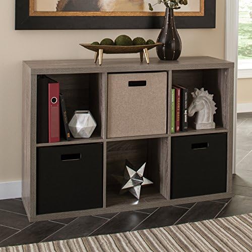 ClosetMaid 6 Cube Storage Shelf Organizer Bookshelf - Image 6